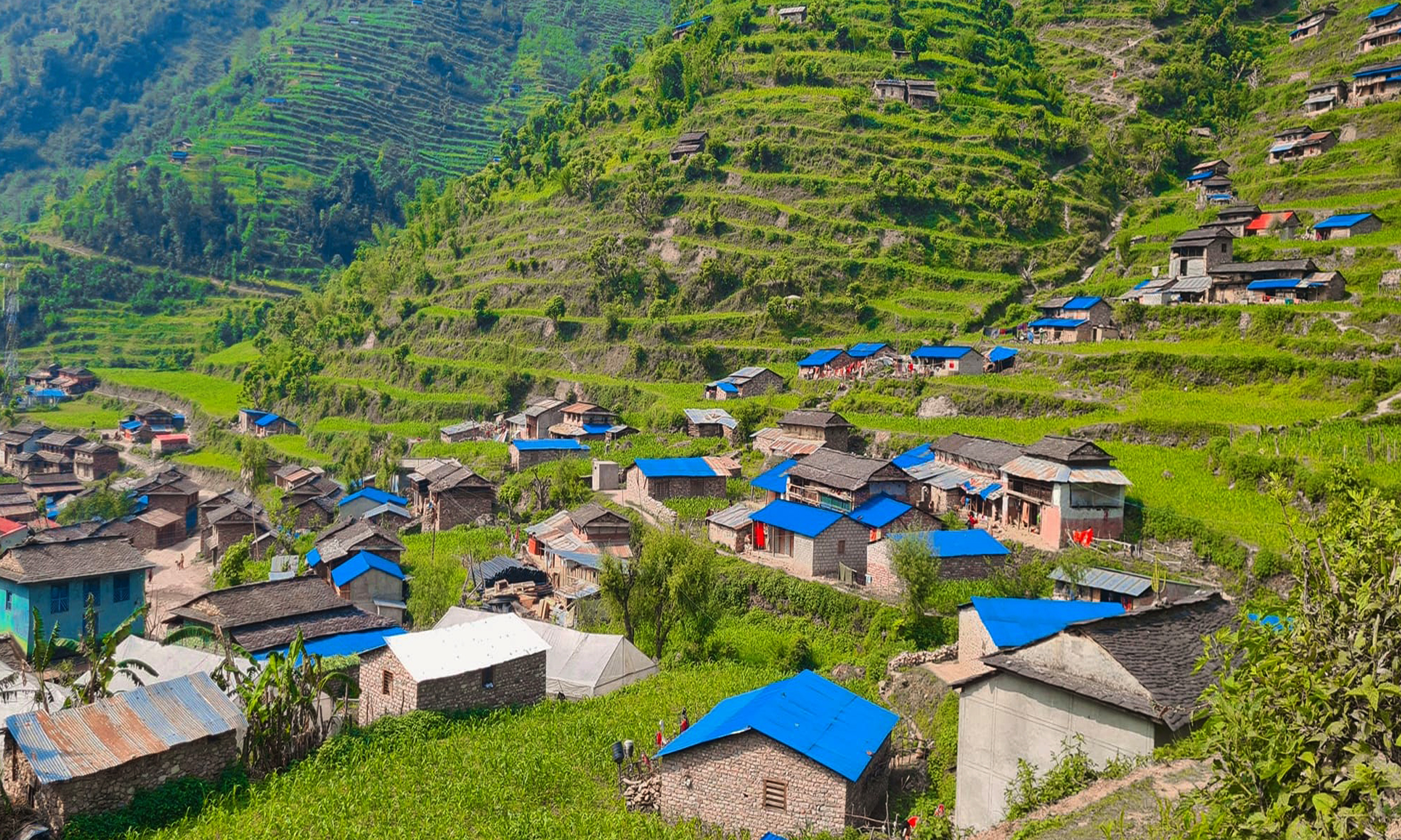 हराउँदै मौलिक घर : जस्तापाताले विस्थापित गर्दै ढुङ्गा र खर 